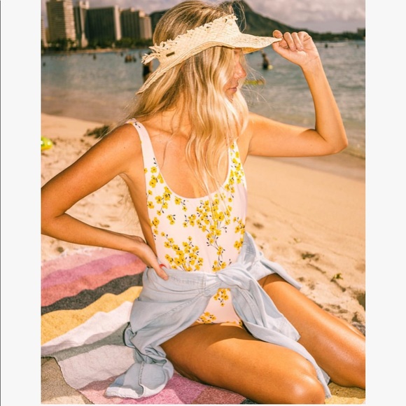 Billabong Other - Billabong Sol Dawn Scoop Back One-Piece Swimsuit